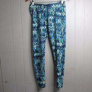 Everlast Leggings M Green Blue Athletic Workout